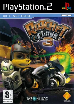 Ratchet & Clank 3 - Totsugeki! Galactic Rangers (Japan) box cover front